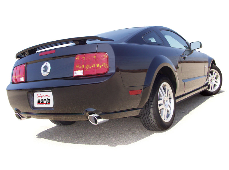 Borla 05-09 Mustang GT 4.6L V8 & Shelby GT500 Axle-Back Exhaust System - Aggressive Sound and Performance