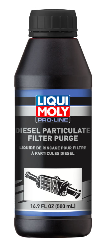 LIQUI MOLY Pro-Line Diesel Particulate Filter Purge 500mL – Effective DPF Cleaning Solution for Automotive Use