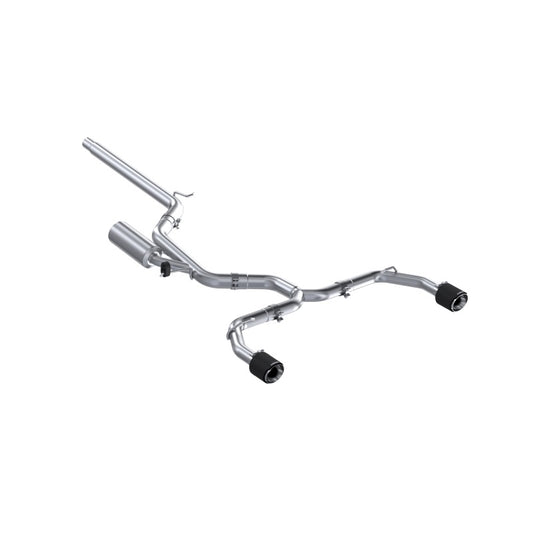 MBRP Armor Pro Series T304 Stainless Steel Cat-Back Exhaust System for 2022-2024 Volkswagen Golf GTI