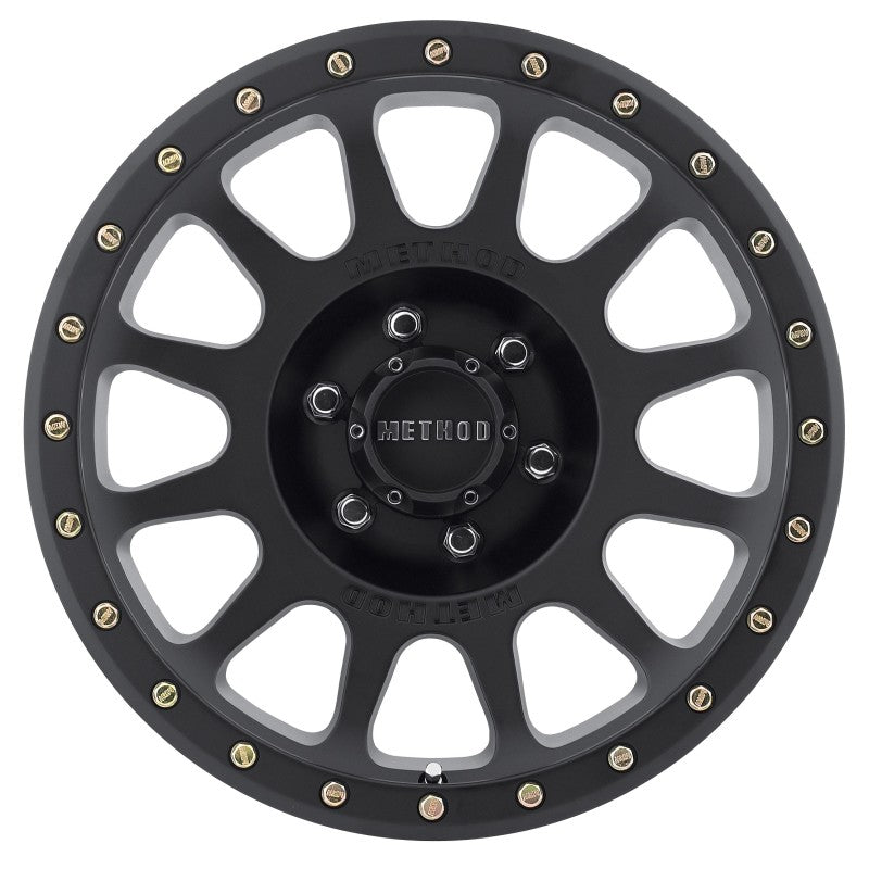Method MR305 NV 18x9 Inch Matte Black Street Loc Wheel with 6x135 Bolt Pattern and 94mm Hub Bore