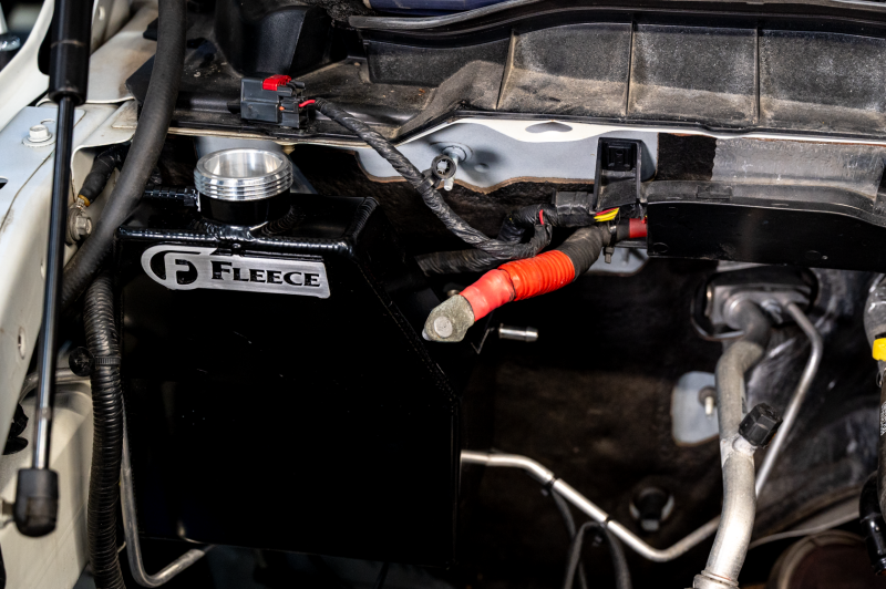 Fleece Performance 13-18 Dodge Ram 2500/3500 6.7L Cummins Aluminum Coolant Reservoir Replacement Tank