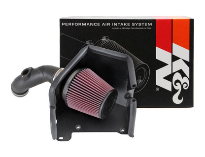 K&N Engineering 63-5506 Performance Cold Air Intake System for 2015-2016 Mitsubishi Lancer 2.4L (Manual Transmission)