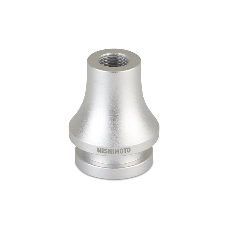 Mishimoto M12x1.25 Shift Boot Retainer in Silver for Automotive Applications
