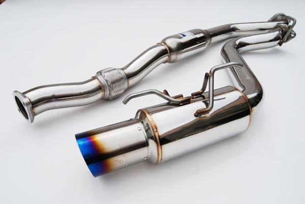 Invidia 08+ Subaru WRX Hatch 76mm Titanium Tip Cat-Back Exhaust System