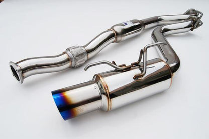 Invidia 08+ Subaru WRX Hatch 76mm Titanium Tip Cat-Back Exhaust System