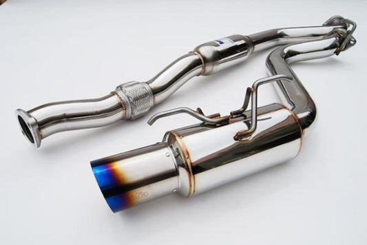 Invidia 08+ Subaru WRX Hatch 76mm Titanium Tip Cat-Back Exhaust System