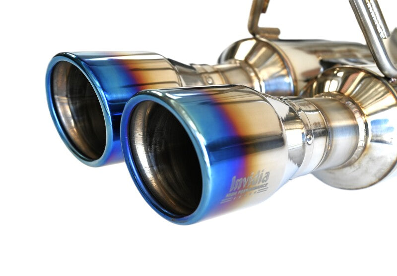 Invidia 22+ Toyota GR Corolla R400 Rolled Titanium Tip Cat-Back Exhaust System
