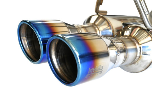 Invidia 22+ Toyota GR Corolla R400 Rolled Titanium Tip Cat-Back Exhaust System