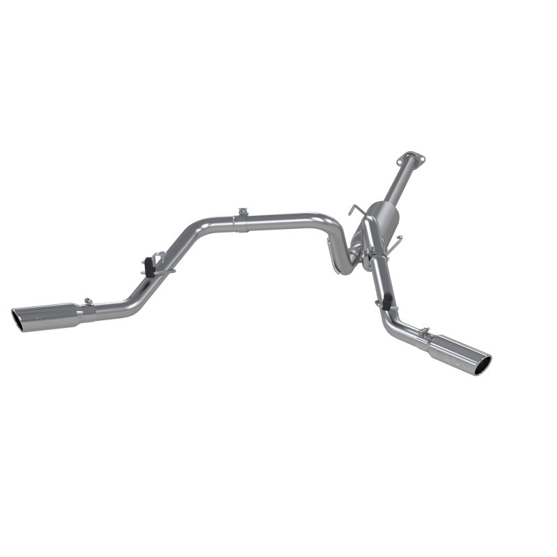 MBRP Armor Plus Series 05-13 Toyota Tacoma 4.0L Dual Split Side Exit Cat Back Exhaust System with T409 Stainless Steel and 3.5-inch Tips