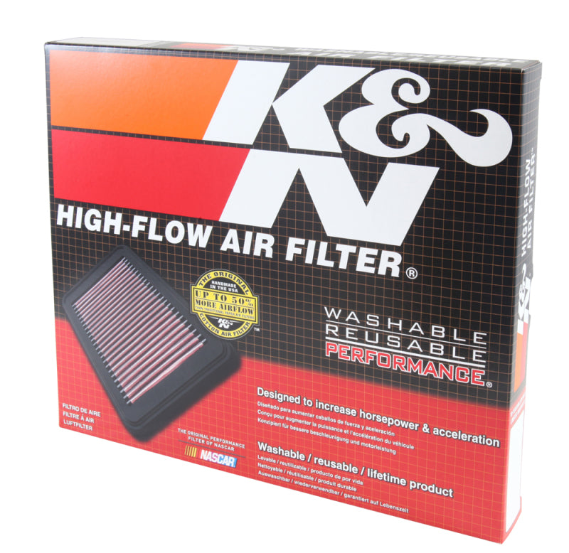K&N Engineering 33-3153 High-Flow Drop-In Replacement Air Filter for 2019-2020 Porsche 911 3.0L H6 F/I