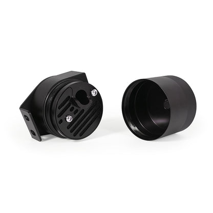 Mishimoto 2008-2010 Ford F-250 Powerstroke Baffled Oil Catch Can Kit - High-Flow Engine Ventilation System