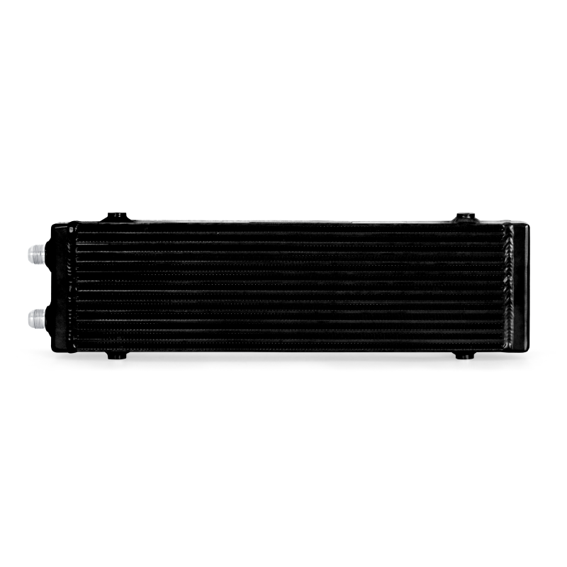 Mishimoto Universal Large Bar and Plate Dual Pass Black Oil Cooler for Ford Mustang 2018-2021