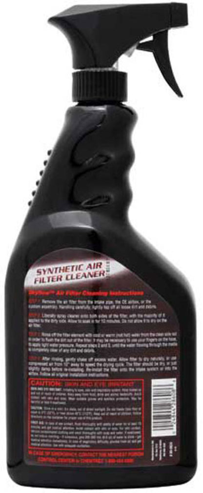 K&N Engineering Synthetic Air Filter Cleaner Part 99-0624 – 32 Ounce Spray Bottle for Effective Air Filter Maintenance