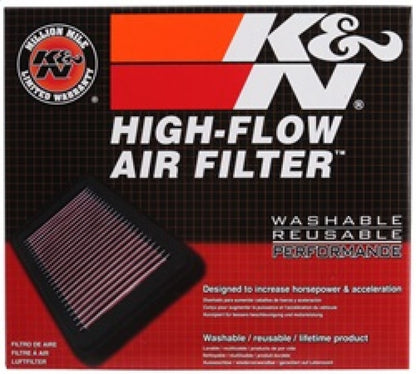 K&N Engineering 33-2003 High-Flow Reusable Air Filter for 1982-1985 Volvo 244/245 & 1985 Volkswagen Vanagon 1.9L/2.0L