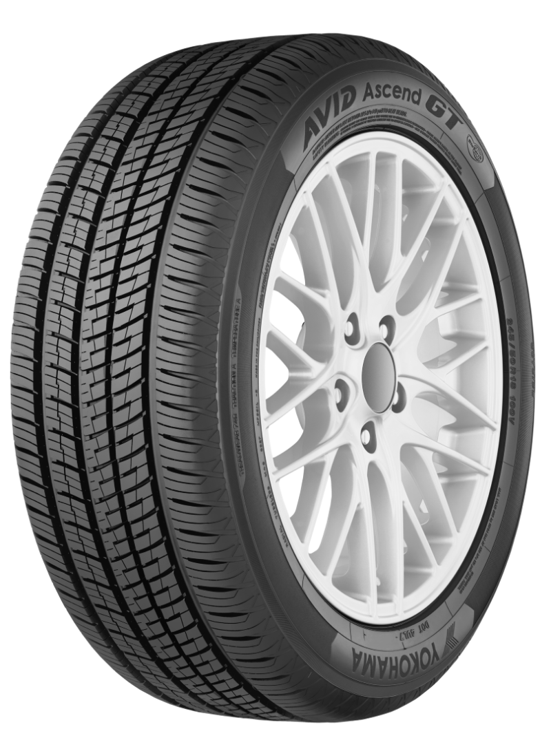 Yokohama Avid Ascend GT 195/65R15 91H Touring Tire for Passenger Vehicles