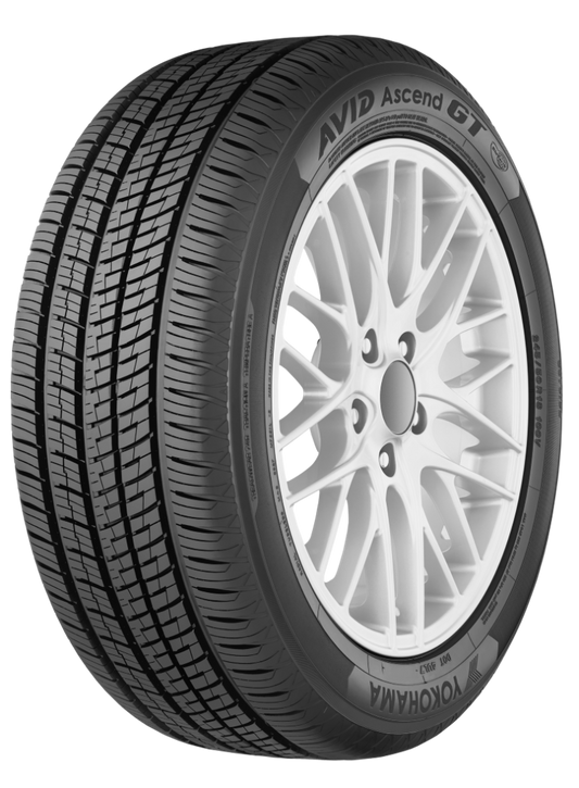 Yokohama Avid Ascend GT 195/65R15 91H Touring Tire for Passenger Vehicles