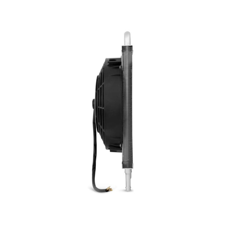 Mishimoto Heavy Duty Transmission Cooler with 8-Inch Electric Fan for Ford Mustang