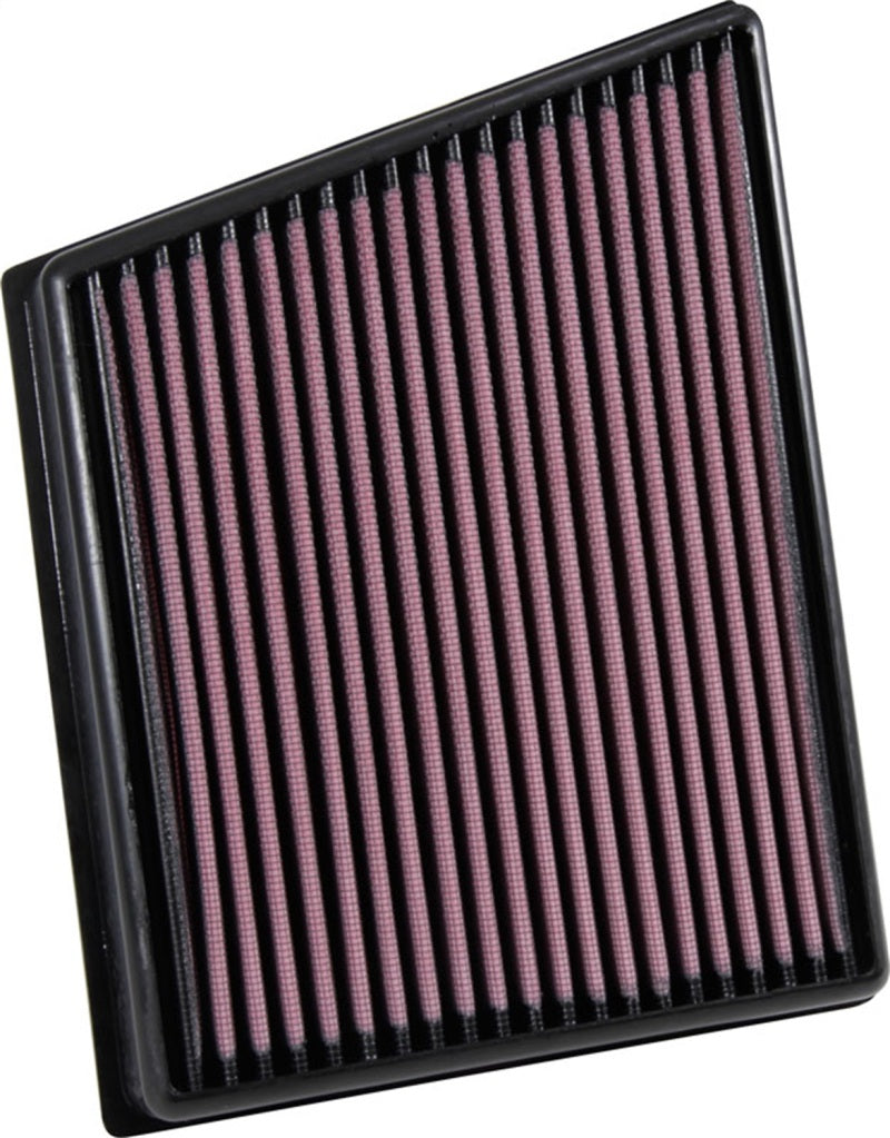 K&N Engineering 33-3075 High-Flow Air Filter for 2015-2017 Jaguar XF and F-Pace V6-3.0L