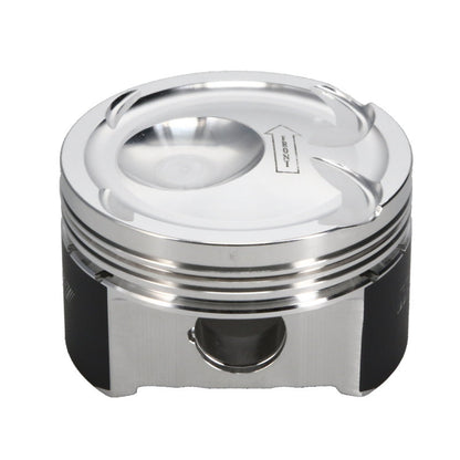 Manley Performance Ford 2.3L EcoBoost 87.5mm Standard Size Bore Dish Piston Set (Part Number 637000C-4)
