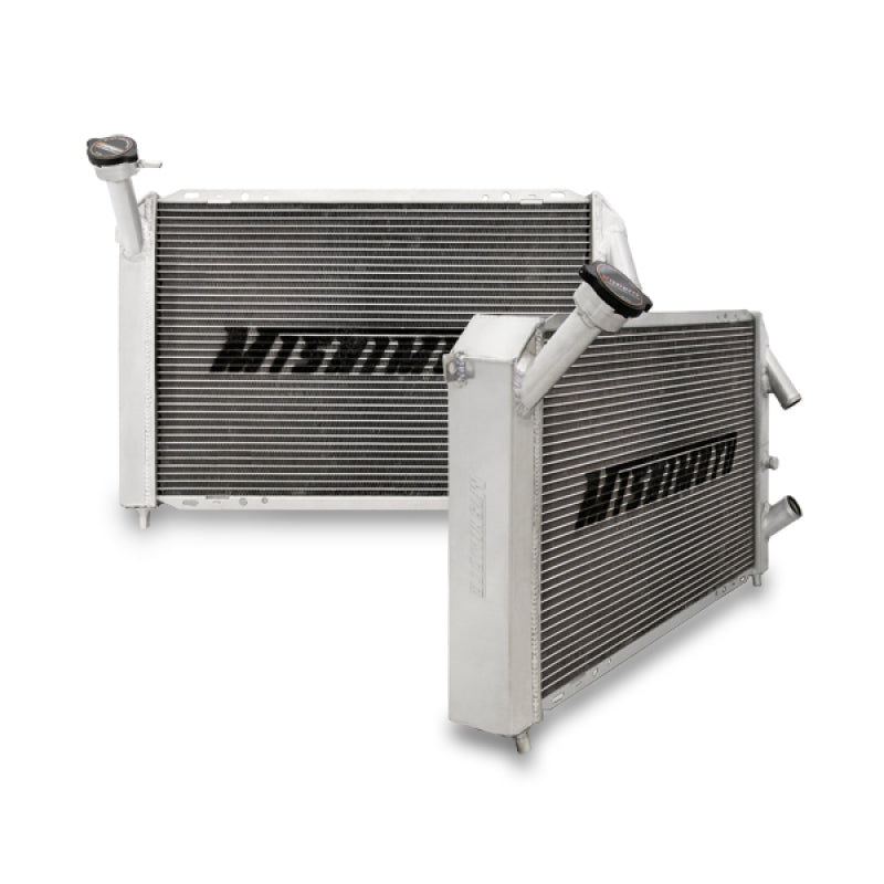 Mishimoto Aluminum Radiator for 1993-1995 Mazda RX-7 with LS Engine Swap - Efficient Cooling Solution