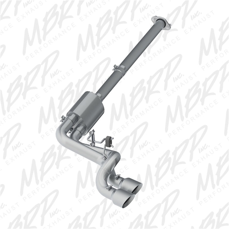 MBRP Armor Plus Series 09-14 Ford F-150 3-Inch Cat Back Exhaust System with Dual Outlet Tips
