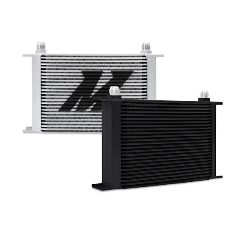 Mishimoto Universal 25-Row Oil Cooler - Black for Ford Mustang 2018-2021