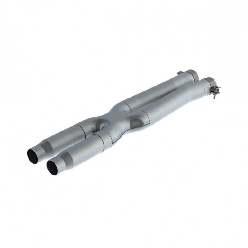 MBRP Armor Plus Series 3-inch Resonator Delete X-Pipe for Ford Mustang 2015-2019
