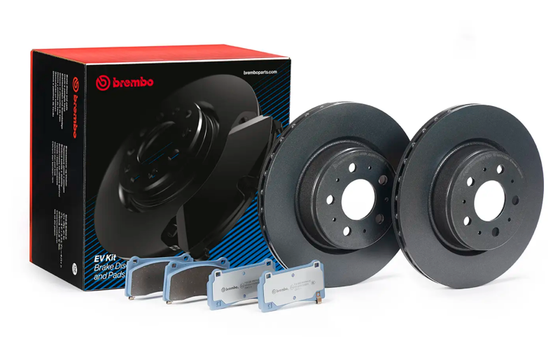Brembo OE Front Brake Kit for Tesla Model 3 (2013-2017) - Enhanced Anti-Corrosion Coopper-Free Friction System