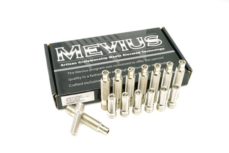 Wheel Mate WMP37105XLN0 Nickel Finish M14 x P1.25 to M14 x P1.50 Stud Conversion Kit, 75mm Length (Set of 20)