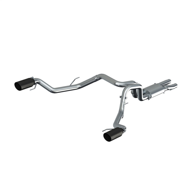 MBRP Armor Plus Series Dual Rear Exit Exhaust System for Ford F-150 2017-2021 with 3-Inch T409 Stainless Steel