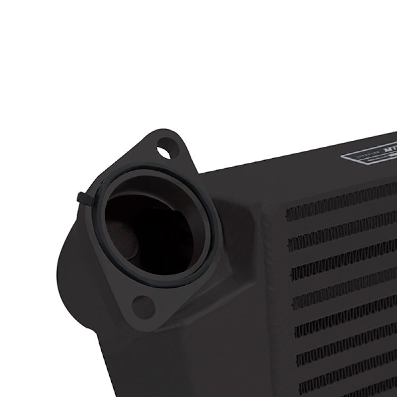 Mishimoto 2008-2014 Subaru WRX Top-Mount Intercooler Kit - Powder Coated Black with Red Hoses