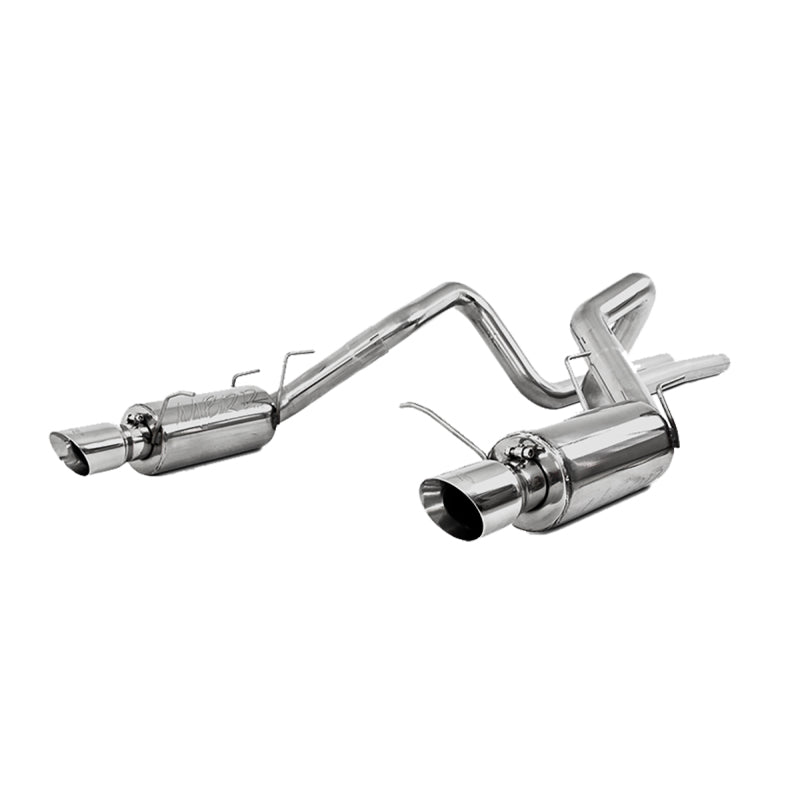 MBRP Armor Plus Series 11-14 Ford Mustang GT 5.0L Dual Split Rear Street Version T409 Exhaust System