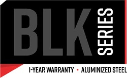 MBRP Armor BLK Series Cat Back Exhaust System for 2015-2017 Ford Mustang GT with Dual Split Rear Exit and 4.5-Inch Tips - Black Coated