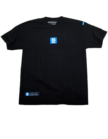 SPARCO Tach Black T-Shirt XXL - Comfortable Automotive Apparel for Enthusiasts