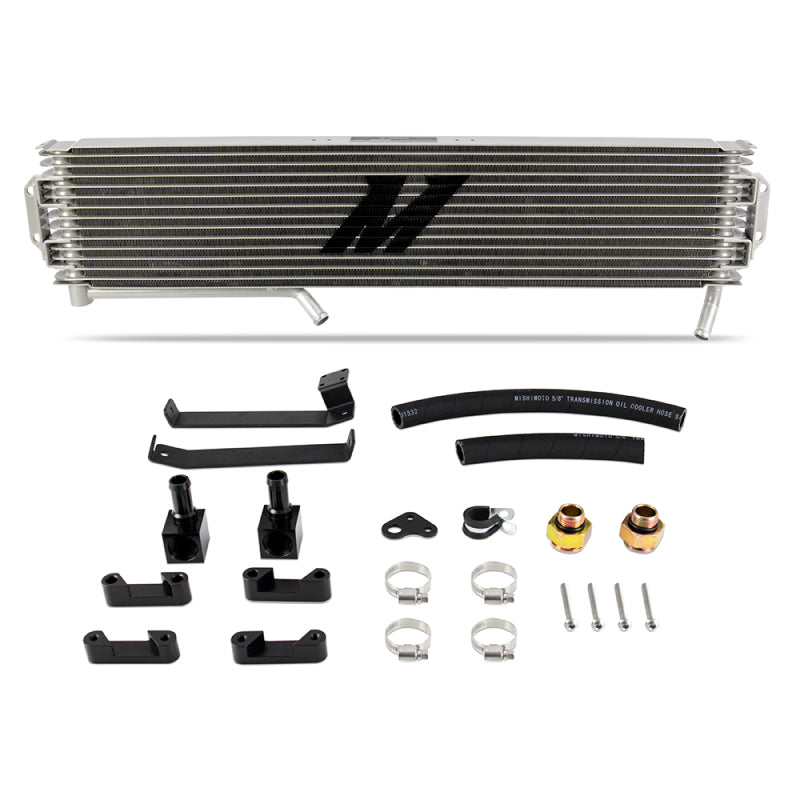 Mishimoto 2015-2016 GM 6.6L Duramax LML Transmission Cooler - Silver