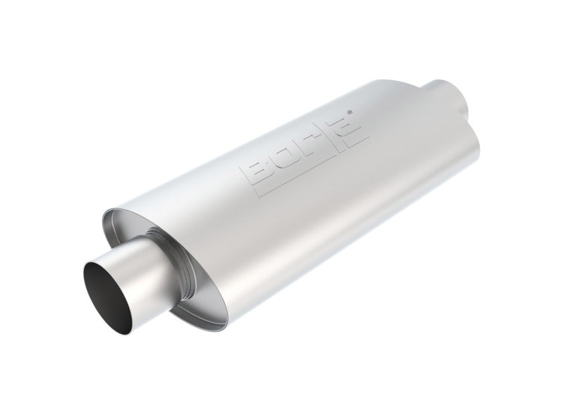 Borla XR-1 Racing Sportsman 3-inch Outlet and Inlet Oval Muffler – High-Performance Automotive Exhaust