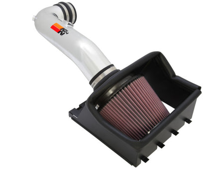 K&N Engineering 77-2580KP Cold Air Intake System for 2009-2010 Ford F-150 4.6L V8 - High Flow Performance Kit