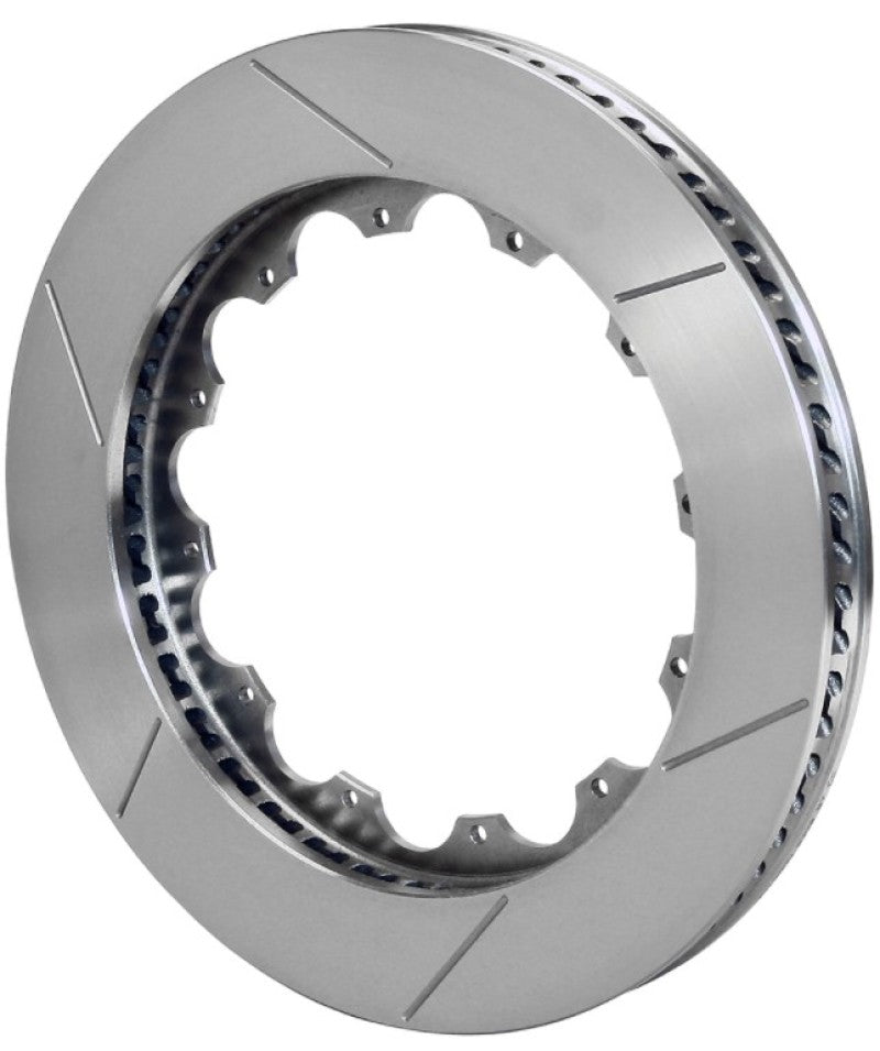 Wilwood GT 72 Curved Vane Spec-37 Brake Rotor - Left Hand, 14 Inch Diameter, 1.10 Inch Thickness, 12 On 8.75 Inch Bolt Pattern