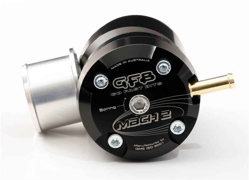 GFB Mach 2 TMS Recirculating Diverter Valve - 33mm Inlet/33mm Outlet (suits Mitsubishi EVO I-X)