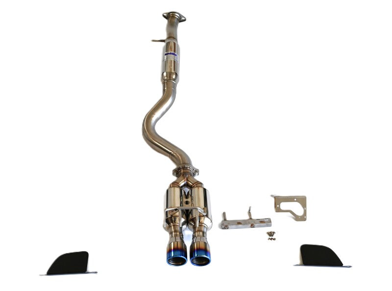 Invidia 22+ Toyota GR Corolla R400 Rolled Titanium Tip Cat-Back Exhaust System