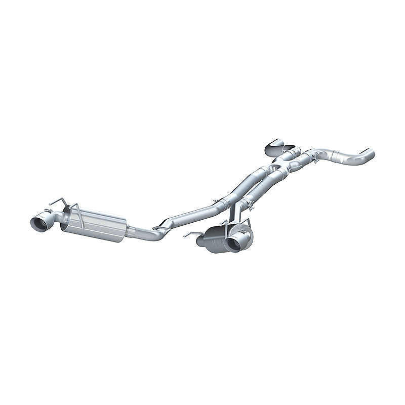 MBRP Armor Plus Series Dual Cat Back Exhaust System for Chevrolet Camaro V6 3.6L