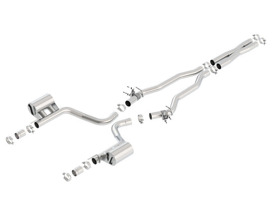 Borla ATAK Cat-Back Exhaust System for 2015-2023 Dodge Challenger SRT Hellcat 6.2L V8