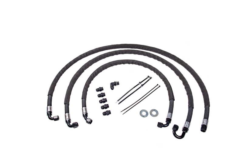 Fleece Performance Heavy Duty Transmission Cooler Lines for 2015-2016 GM Duramax 2500/3500