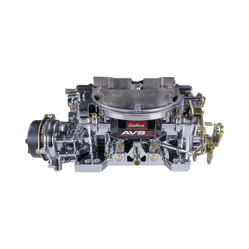 Edelbrock AVS2 Carburetor 500 CFM with Electric Choke - Chrome Plasma Finish
