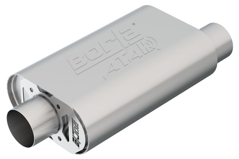 Borla CrateMuffler SBC Hot 350/383 3-inch Offset/Center Exhaust Muffler