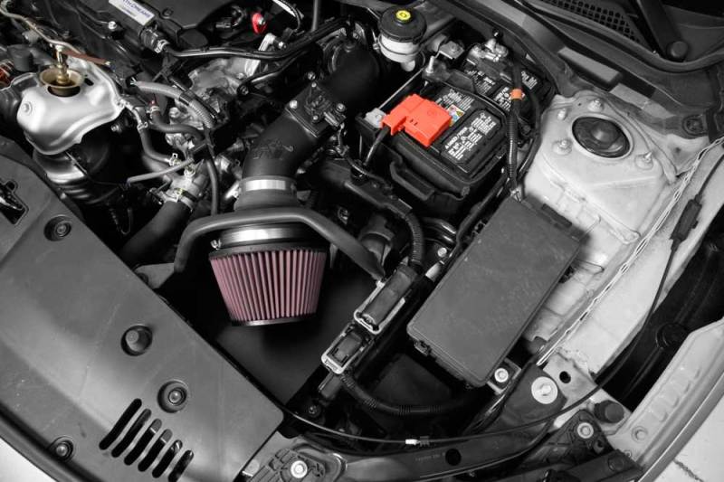 K&N Engineering 63-3517 High-Flow Cold Air Intake Kit for Honda Civic 2016-2018