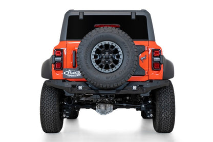 Addictive Desert Designs 22-23 Ford Bronco Raptor Bomber Rear Bumper with Cube Light Mounts