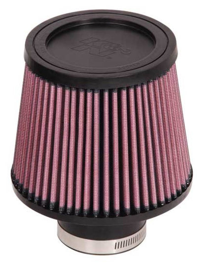 K&N Engineering Universal Rubber Air Filter - Round Tapered, 2.5-inch Flange ID, 6-inch Base OD, 5-inch Top OD, 5-inch Height (Part Number RU-5174)