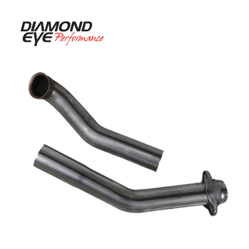Diamond Eye Performance 3-inch Stainless Steel Downpipe Kit for Ford 7.3L Powerstroke 1994-1997.5