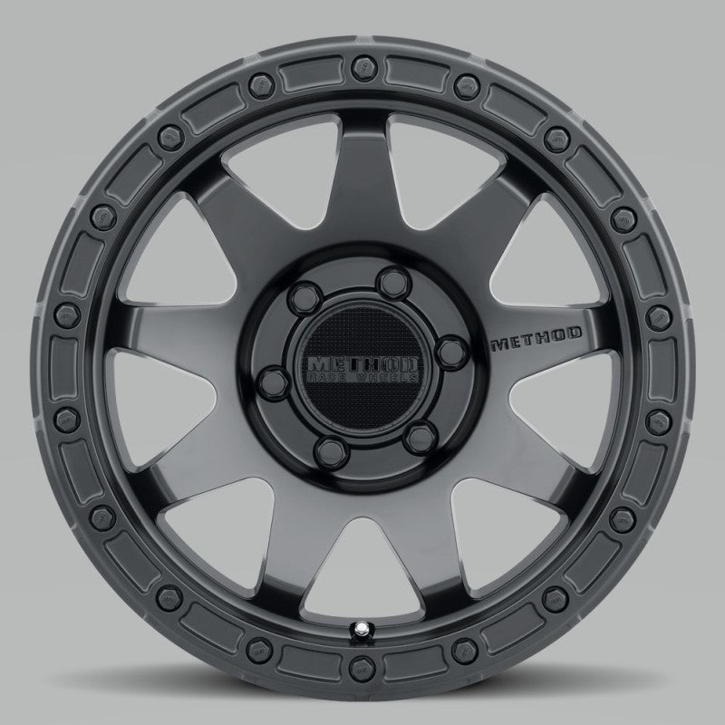Method MR317 17x8.5 Inch Matte Black Wheel with 6x5.5 Bolt Pattern and 0mm Offset